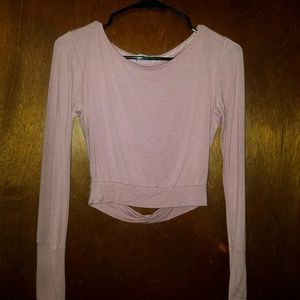 Fashion Nova Mauve Crop Top